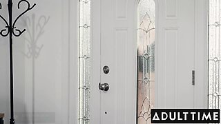 Flirty Couple Ask Busty Best Friend Natasha Nice to Be Their Third