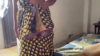 Indian Maid Fucked Hard by Boss in Kitchen - Rough Desi Sex