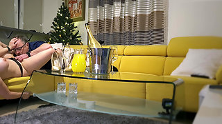 Merry Christmas and Happy New Year, Last Hot Romantic Sex of the Year, at the New Year's Party with Dada Deville