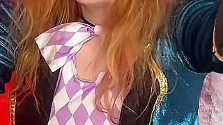 POV Stupid Slave Has to Lick Mad Hatter's Shoes with Saliva