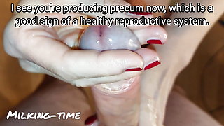 CFNM Nurse Part 4: Foreskin Circumcision Time? Milking-time