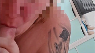 I Couldn’t Oppose Sneaking Down for a Quick, Sloppy Blowjob in the Main Bed