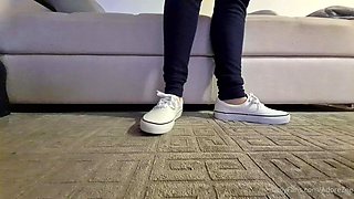 Linsey Dawn solo foot fetish