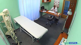 i made a magnificent patient have an climax in record time in my office" - faux hospital