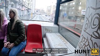 Hunt4k. lesbo fucked her fresh landlord