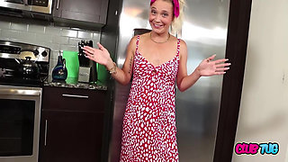 Aly Wild Jerks Like a Whore-wife!