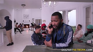 Blonde Hottie Harley King Gets a Blowjob from a 17-Year-Old Man