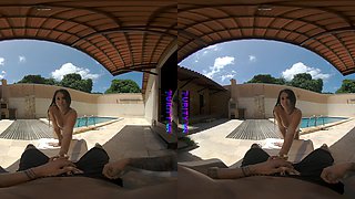 PURITYVR Perversions in public pool with Izadora