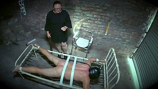 Mistress April Dominates Slave in Cruel BDSM Bed Punishment