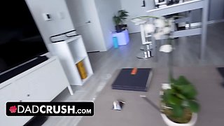 Big Assed filipino princess bribes her stepdaddy and gags on his big rod - dadcrush