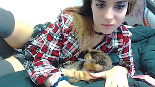 Sexy teen ebony solo toy masturbation