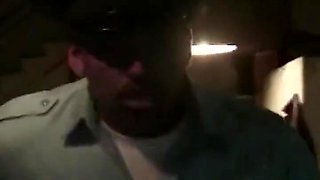 Tempting Blonde Babe Fucks Horny Guard Until A Facial Cumshot