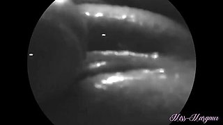 Stepbrother fucks tight pussy close-up creampie - Miss Margaux