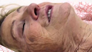 extreme ugly 91 years old granny deep fucked