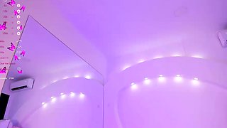 Stacked brunette goes solo toys and masturbation