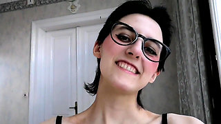 Stepsister torments shrunken stepbrother