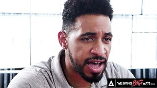 Modest Draven Navarro at threesome dirt