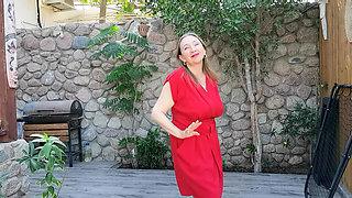 Red Grace in the Garden