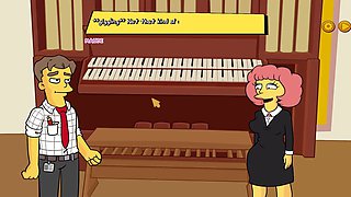 Mom, underwear, cartoon fantasy