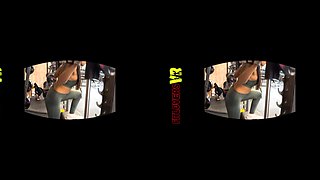 Stunning Fit Asian Ass Pump