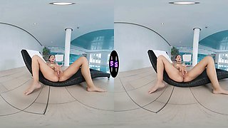 Vixi rafi taunts voyeur with bare spa striptease - teenmegaworld