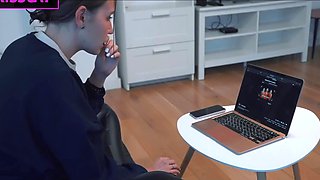 Naughty stepsis gets dicked down and accidentally creampied