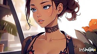 Sexy Indian Girlfriend With Boyfriend , Private Bedroom - Car Toon