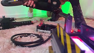 Amateur striptease and Solo masturbation