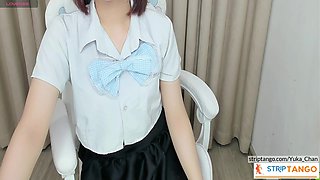 Shy Japanese on striptango com chat