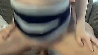 Old Man's Cum Covers Young Girl's Face