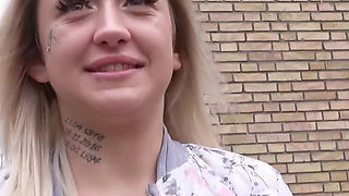 German Scout - Blonde Girl Gina Talk to First Time Porn Casting Fuck on Street