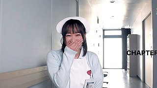 Asian japanese teen with outdoors