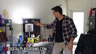 Yam-sized Bap Soiree Dame Amia Miley Gets Banged - Digital Playground