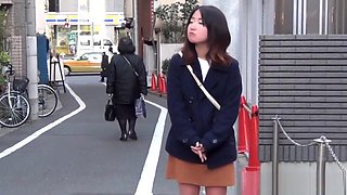 Japanese teen flashing
