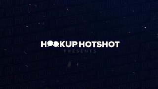 90-Tear up Ash-blonde Emma Rosie Takes Bryan Gozzling's Meaty Spear Up Her Booty!