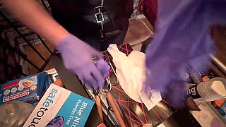 Part 2: Domina Satana Punishes Submissive BBW in Dungeon BDSM Experience