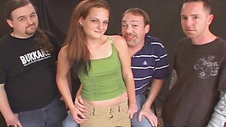 Tiny Tit College Bitch Spring Break Bukkake Swallow Facials!