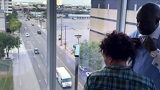 Stacy Snake Brunette Interracial Anal Foursome