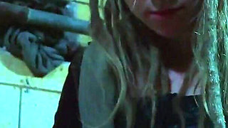 Leashed Crawling Girl - Dark House 2 #1