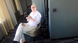 Blonde geek porn hardcore sex big cock