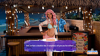 EP2: Diana Masturbated His Cock - Grand Tits Adventure (Gameplay)