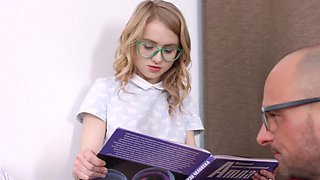 Lightfairy getting manhandled by a dominant bald man