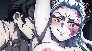 Her Body Shook, Her Eyes Rolled, His Cum Filled ( AI Generated )