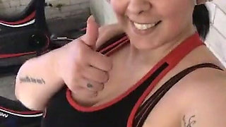 Working Out at the Gym... Cardio Before Weights and Yes I Train 5 Times a Week 2 Hours Each Session