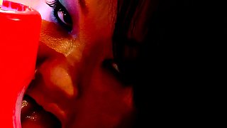 Asian Pornstar Asa Akira Gets Stuffed with a Massive Black