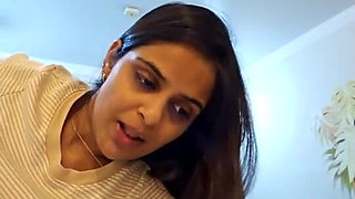Indian Wife and Husband Romance with Pregnant in Interview