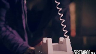 Lost platinum-blonde COUGAR traveller let 2 strangers dual pound her