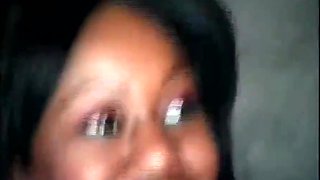 Black Milf With Giant Tits Rides Monster With Condom