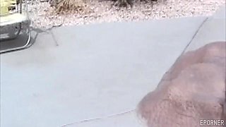 The Pool Guy Fucks Hard Blond wife - Vintage Sex