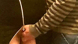 Stranger Old Man Stick His Finger in Her Pussy